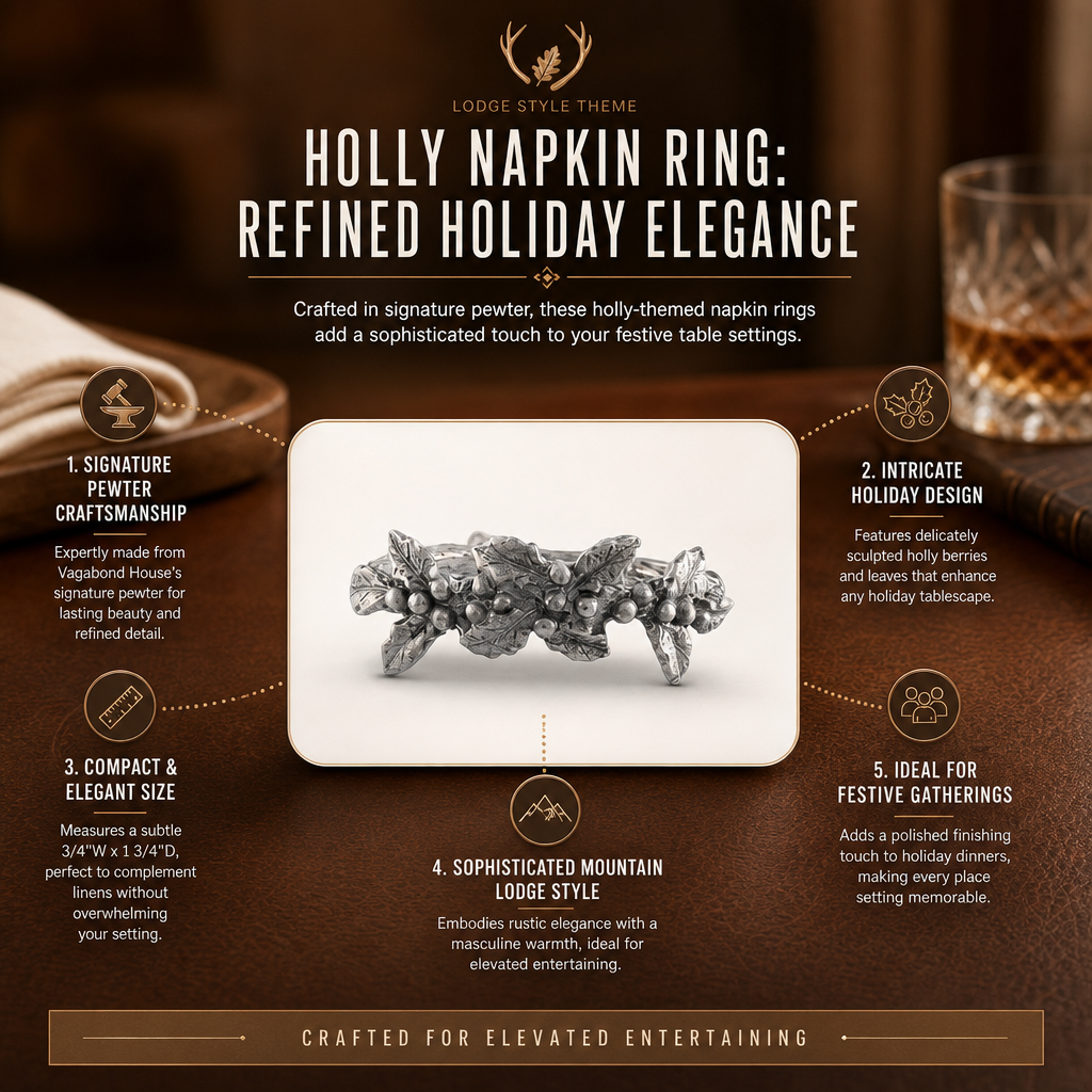 Holly Napkin Ring 1