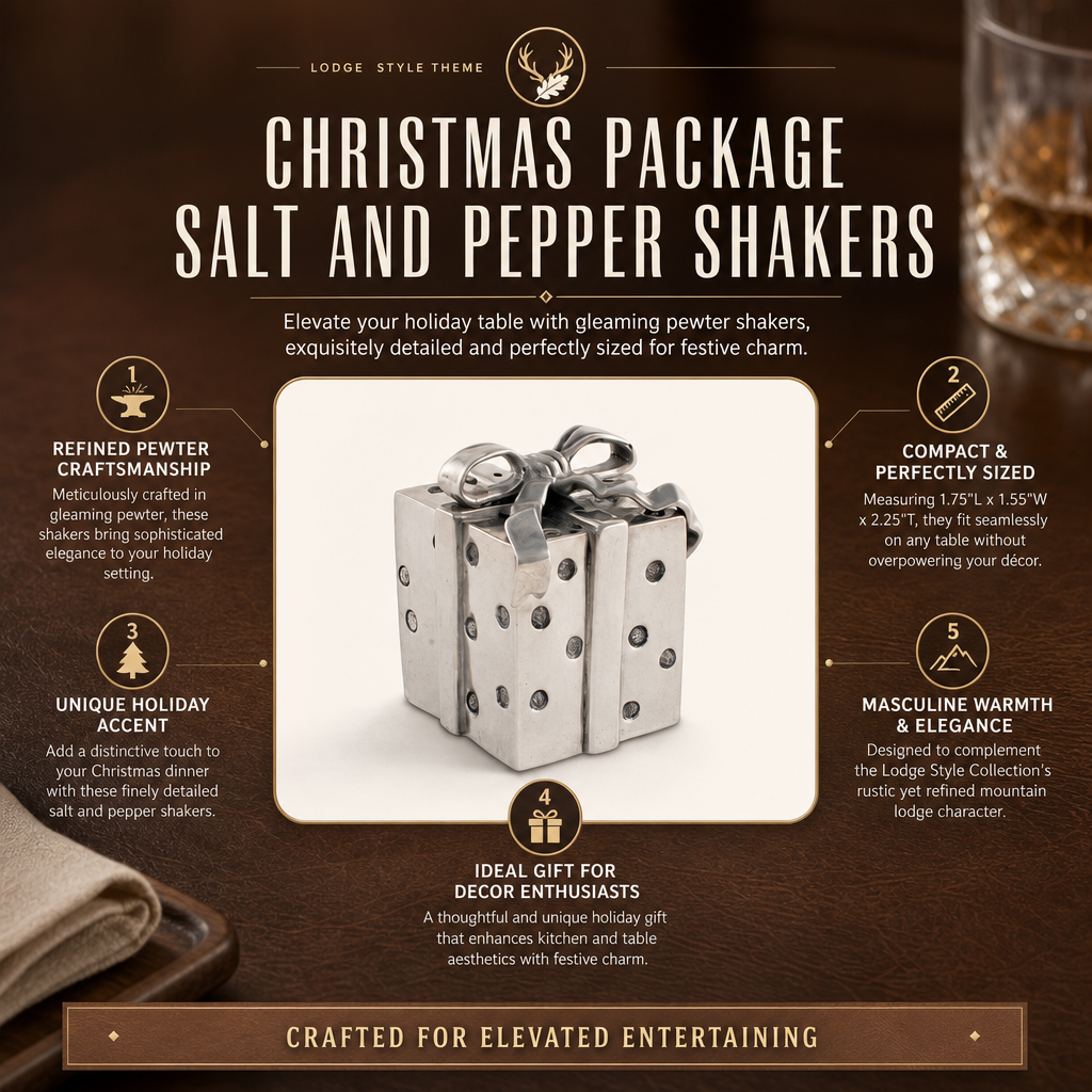 Christmas Package Salt and Pepper 12