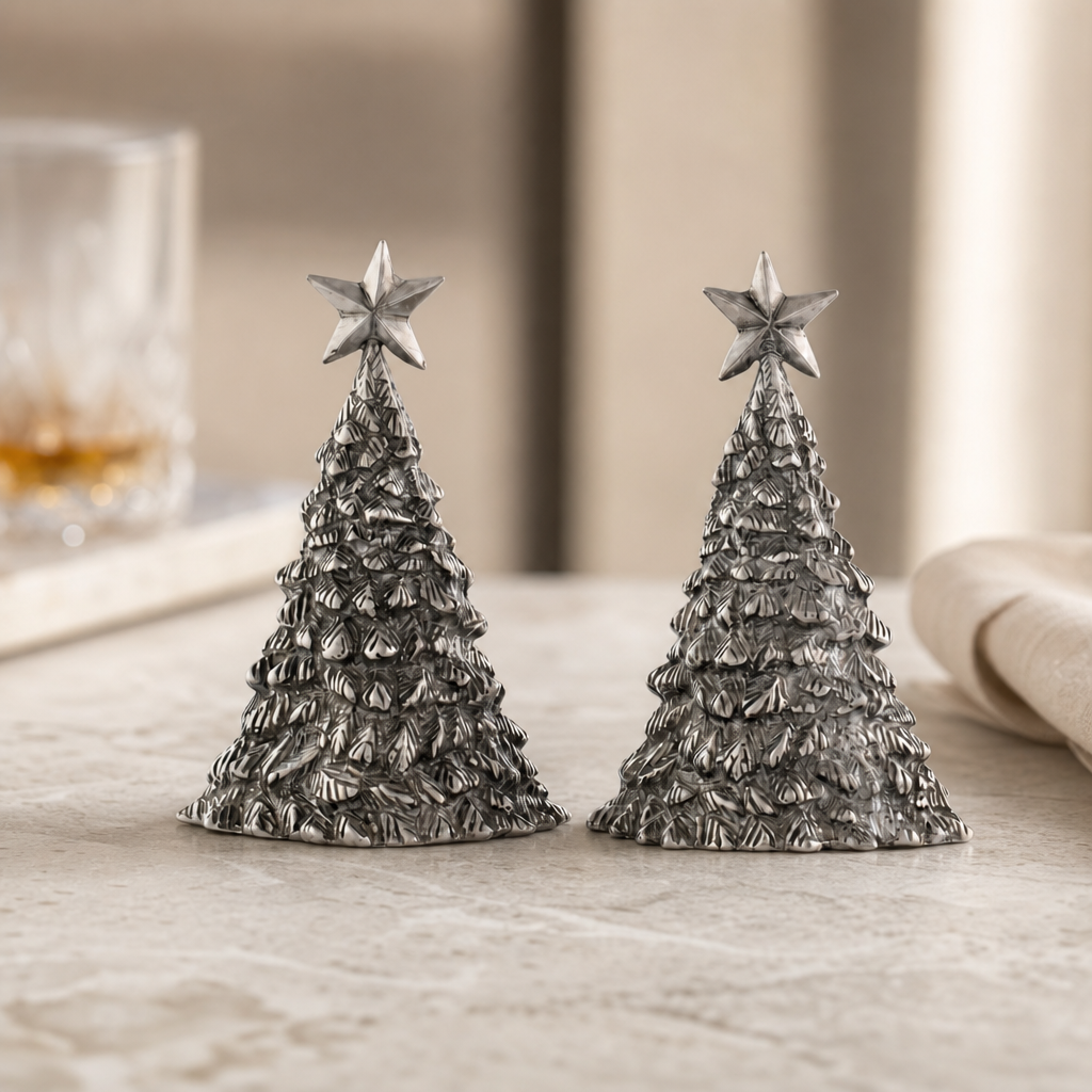 Christmas Tree Salt and Pepper 1