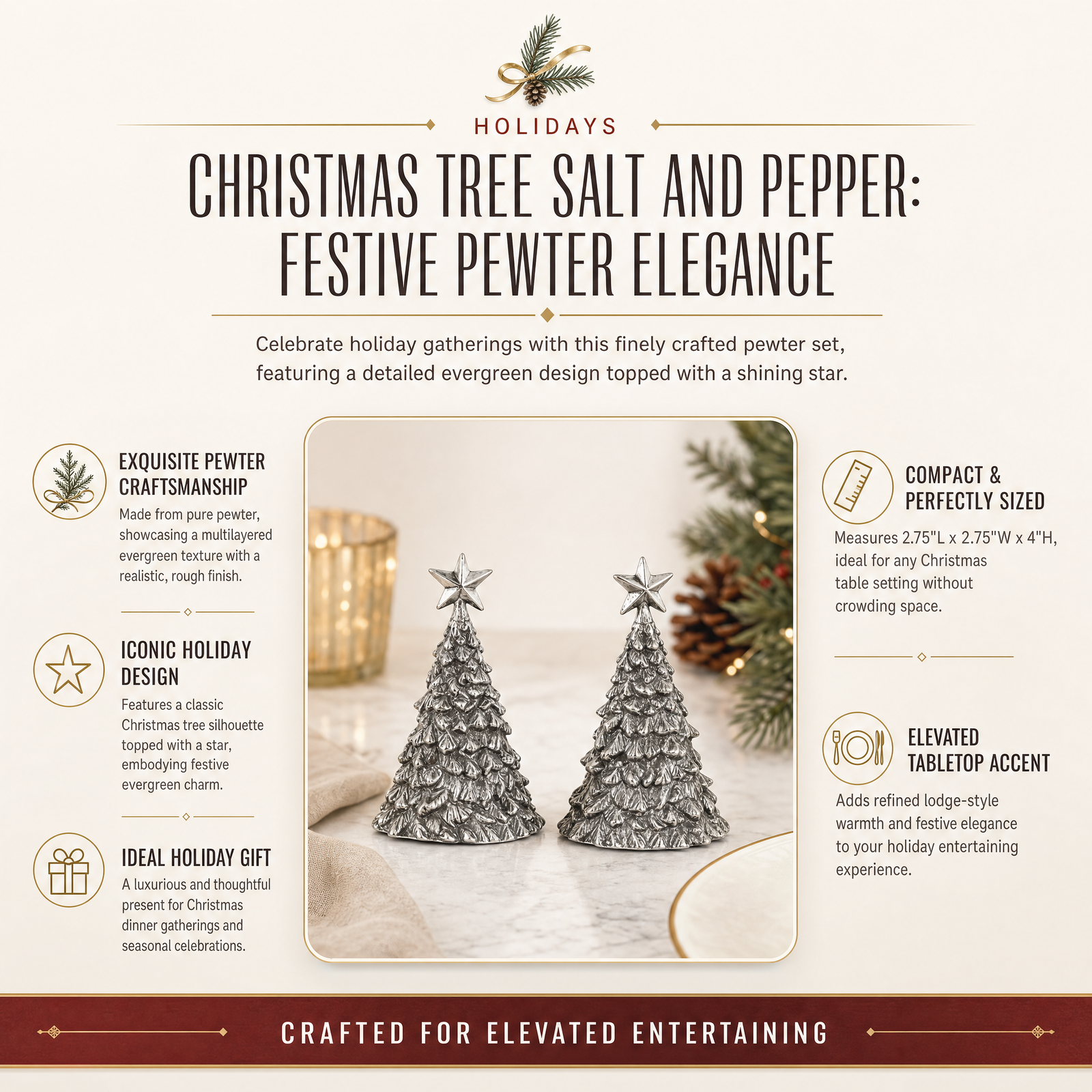 Christmas Tree Salt and Pepper 1