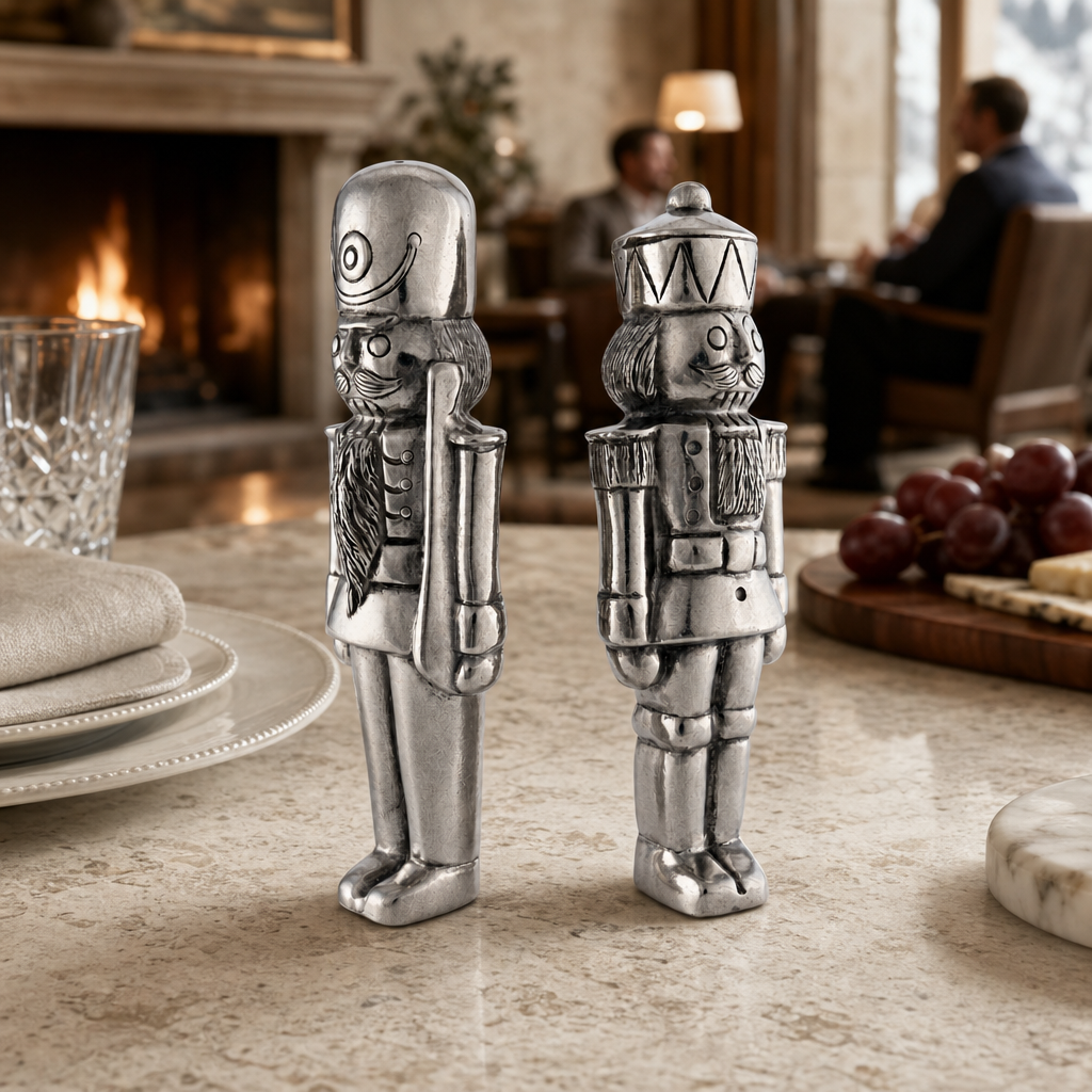 Nutcracker Salt and Pepper Set 8