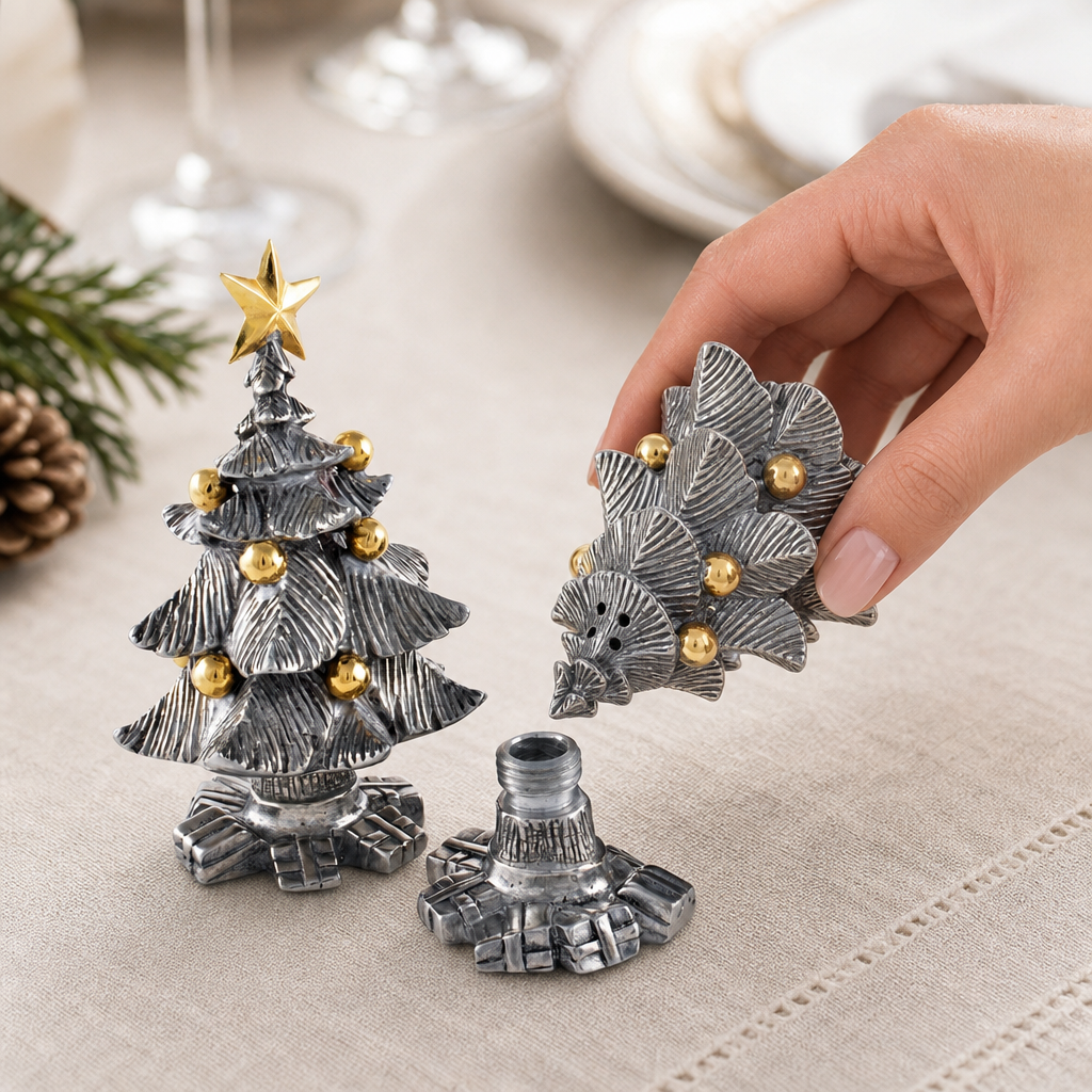 Christmas Tree Salt and Pepper 11
