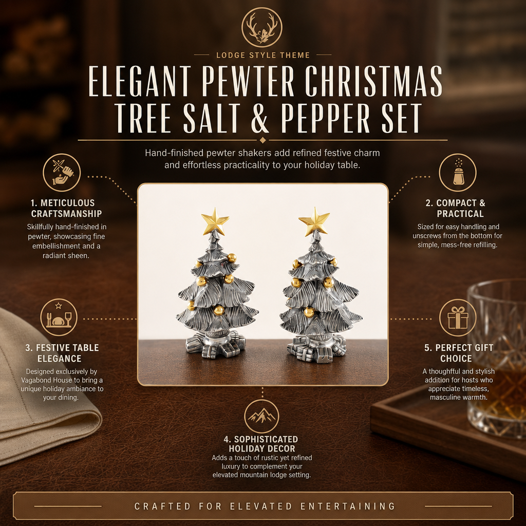 Christmas Tree Salt and Pepper 12