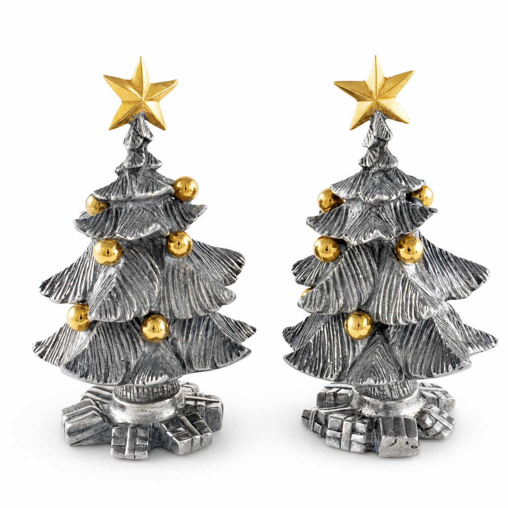 Christmas Tree Salt and Pepper 1