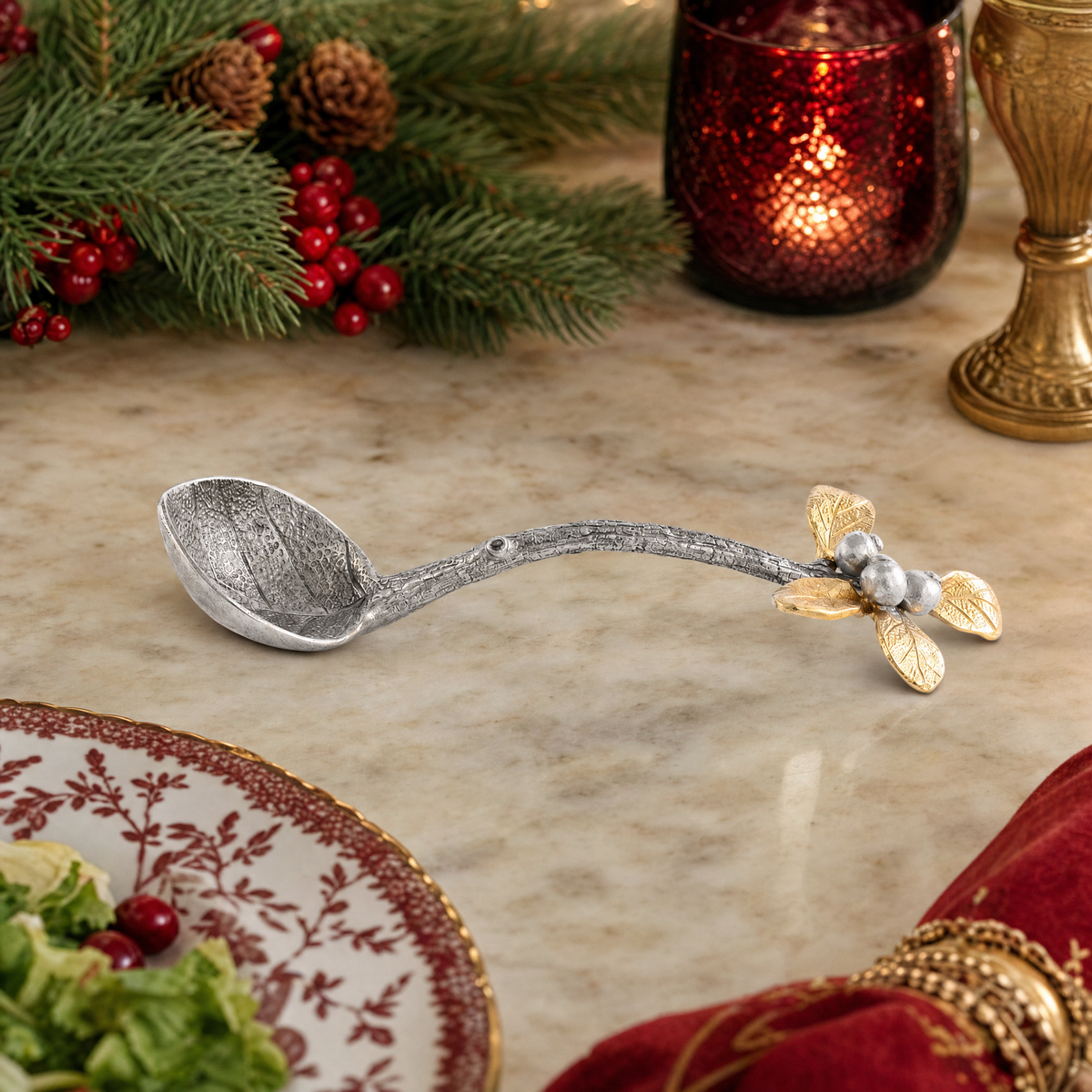 Golden Winter Berry Ladle 3
