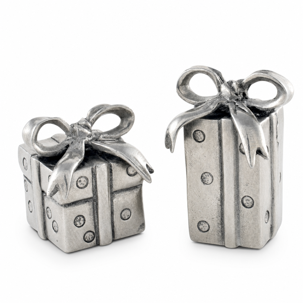 Christmas Package Placecard Holder Pair 1