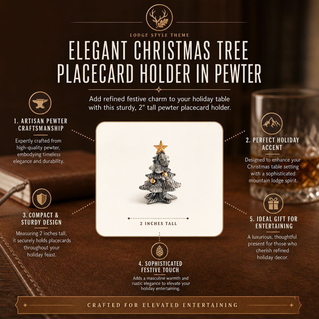 Chirstmas Tree Placecard Holder 11