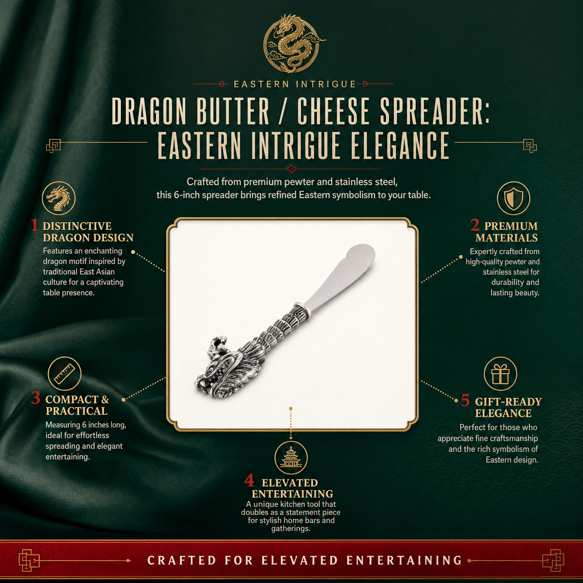 Dragon Butter / Cheese Spreader 9