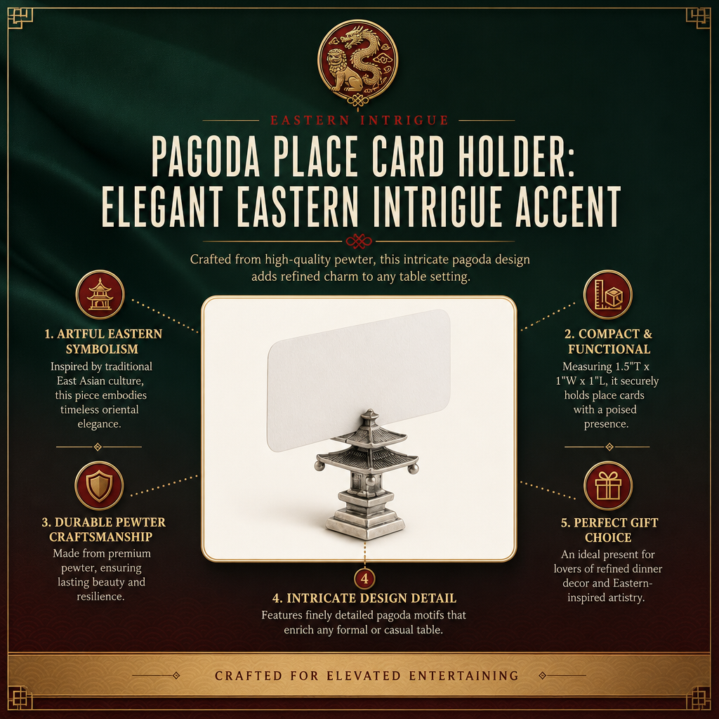 Pagoda Placecard Holder 1