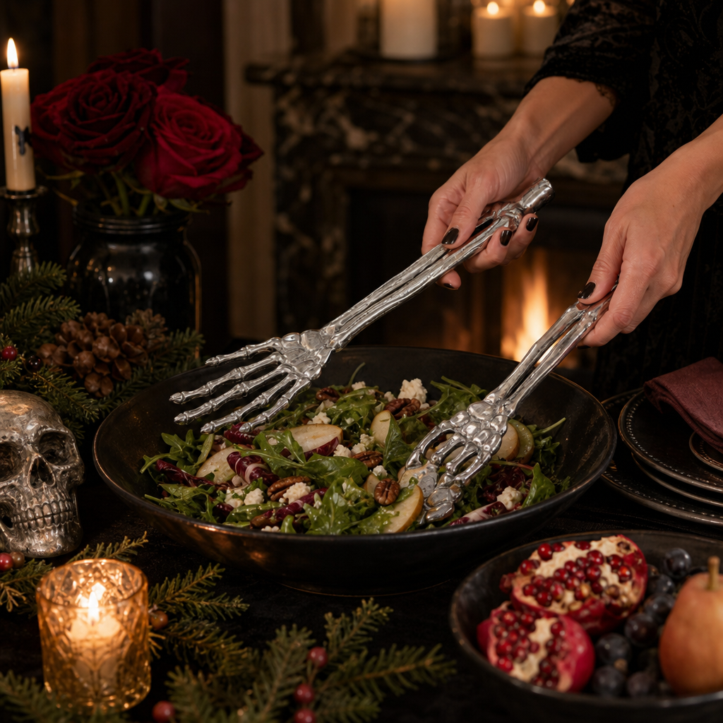 Skeleton Salad Server 3