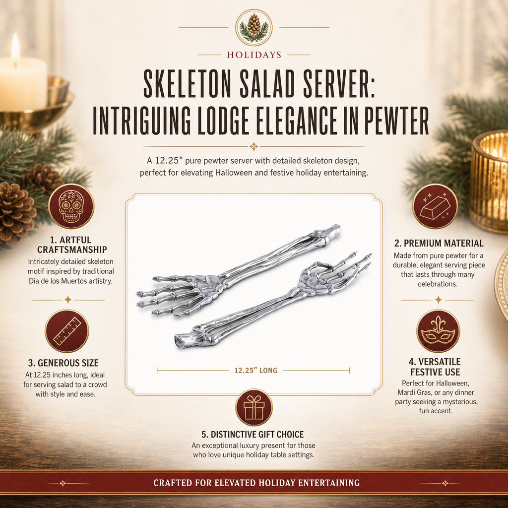 Skeleton Salad Server 4