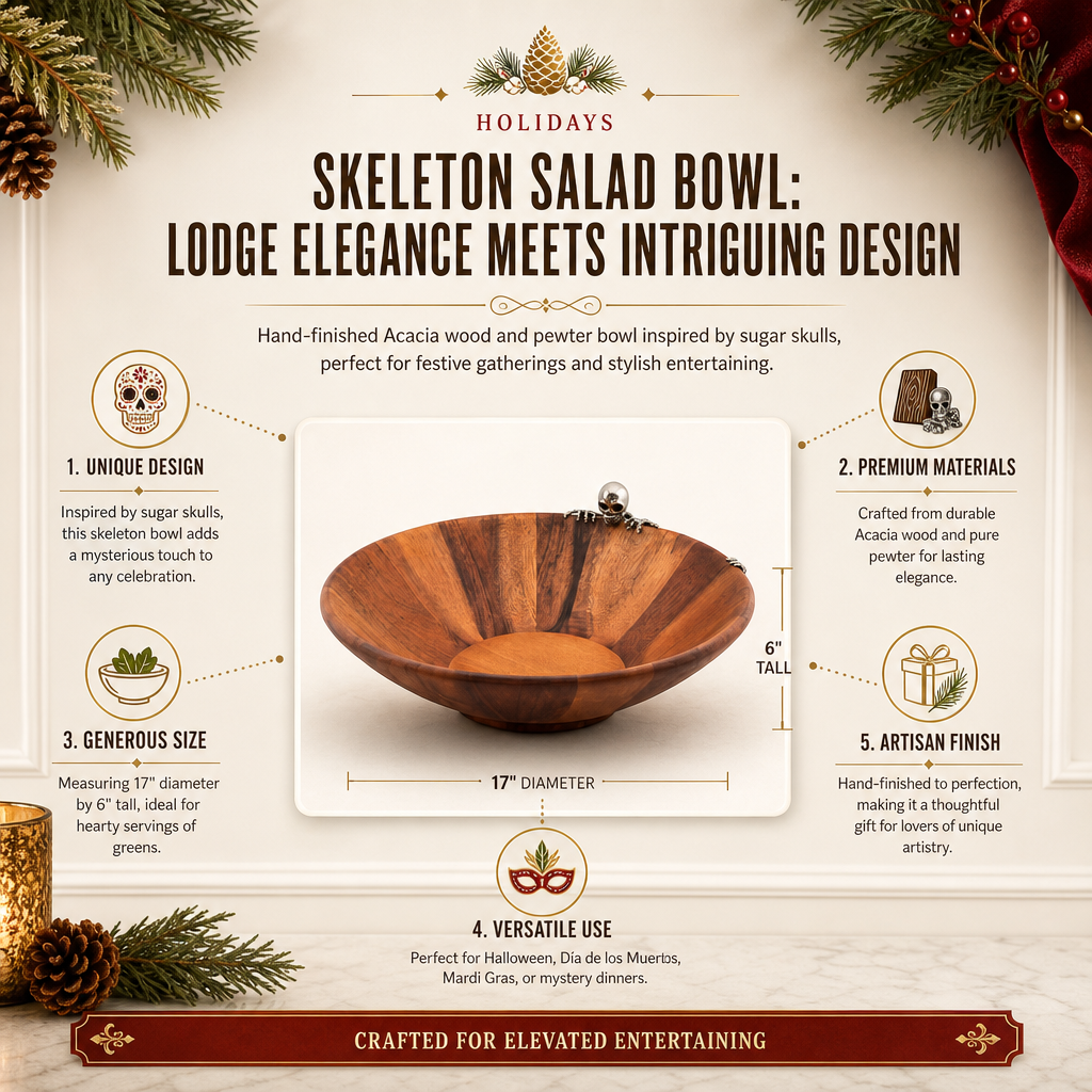 Skeleton Salad Bowl 4