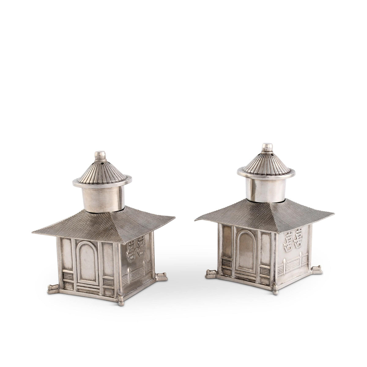 Vagabond House Eastern Intrigue Pagoda Salt and Pepper Shaker
