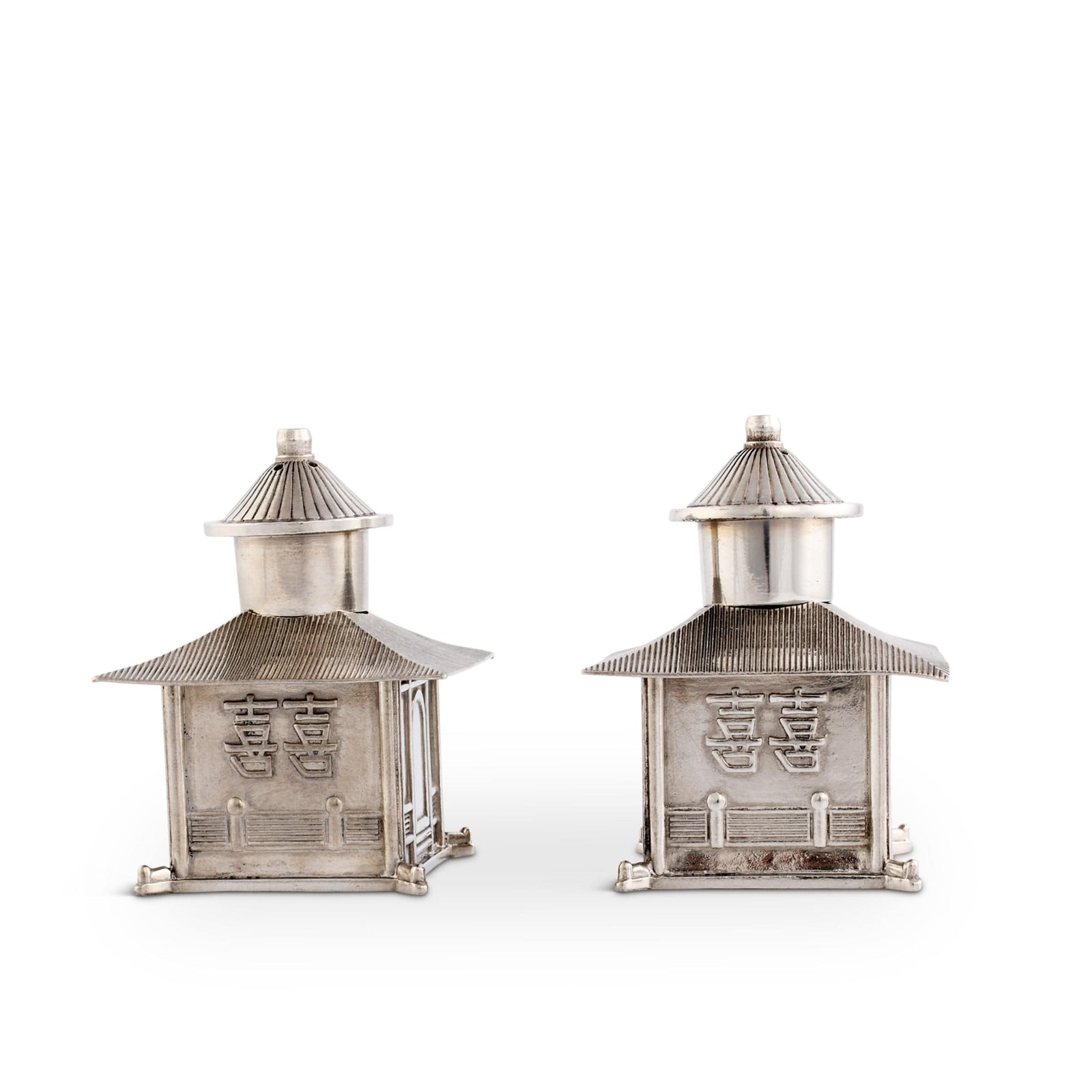 Vagabond House Eastern Intrigue Pagoda Salt and Pepper Shaker
