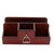 Vagabond House Equestrian Premium Genuine Leather Stirrup Desk Organizer for Office