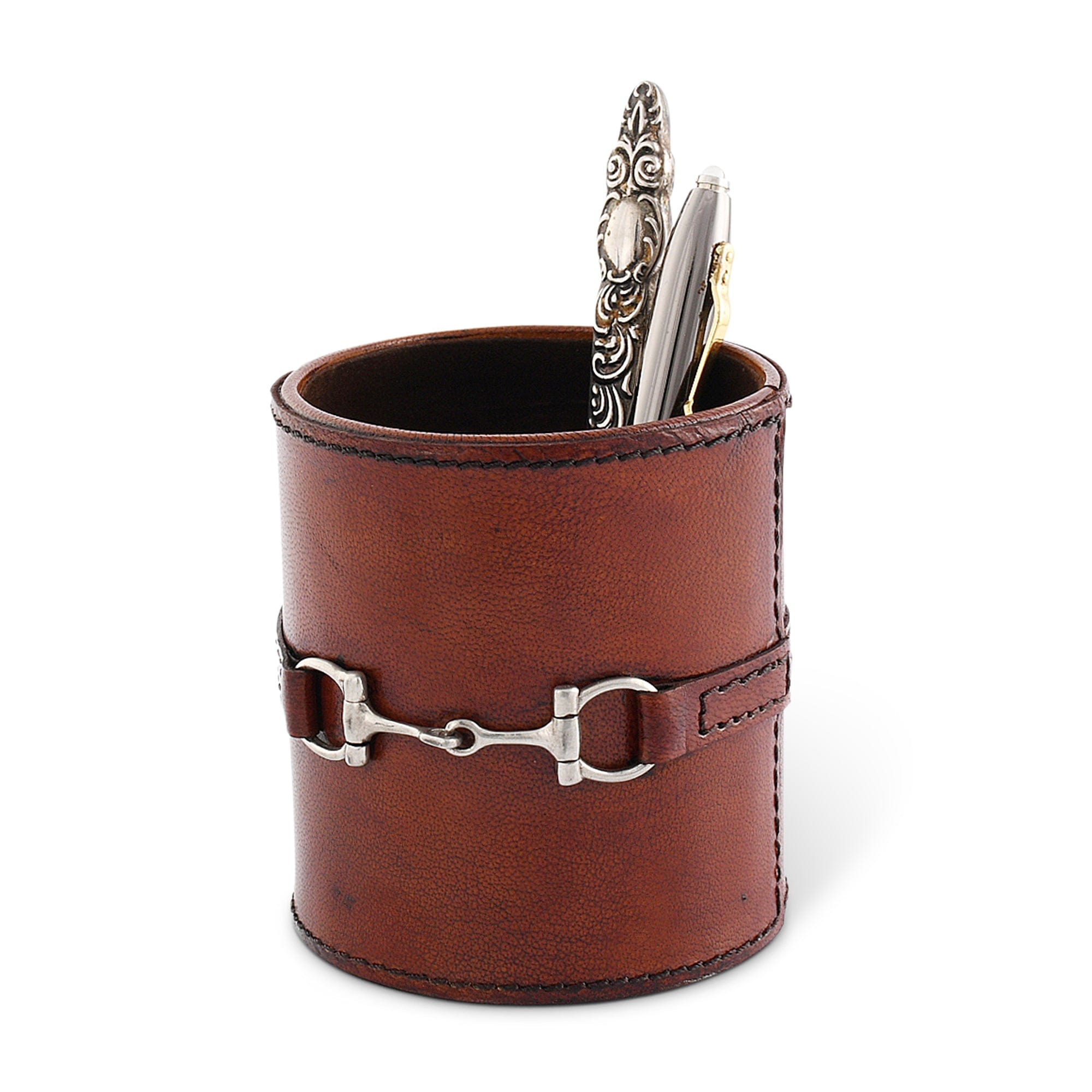 Shop Exquisite Real Leather Pen Holder for Sophisticated