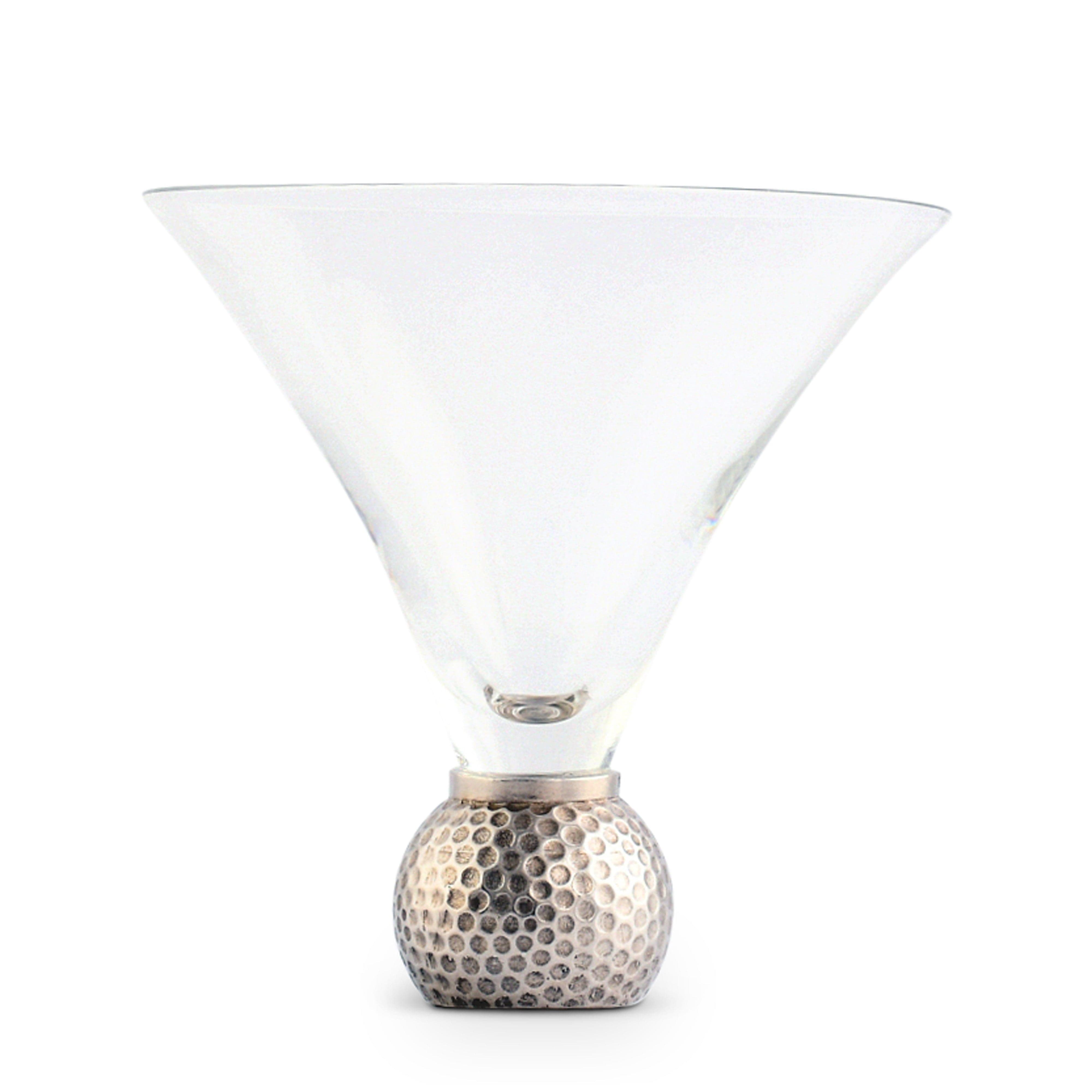 clear ribbed martini glasses cocktail ball