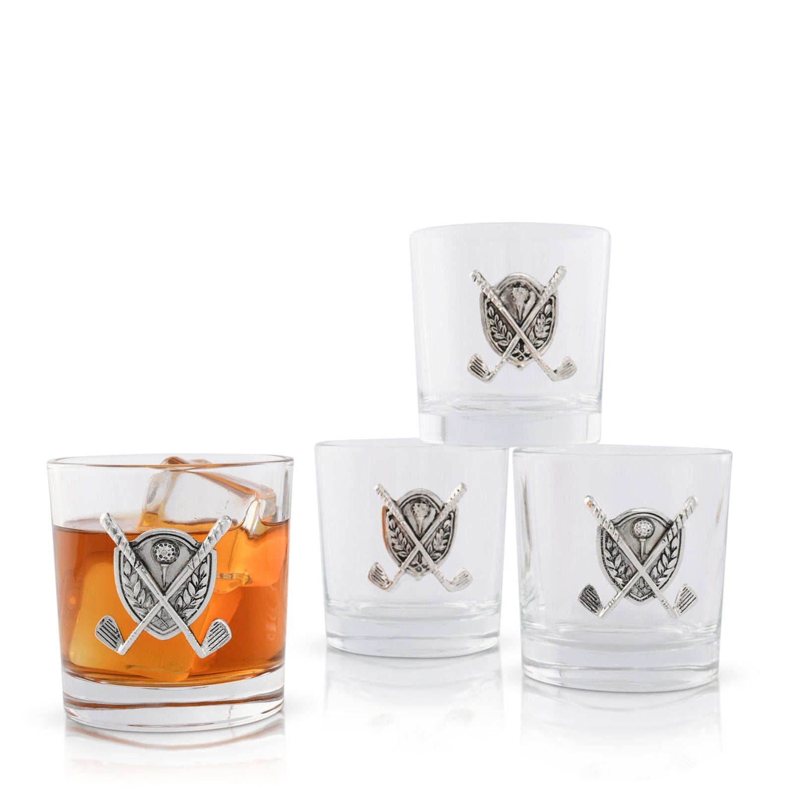 Vagabond House Golf Golf Bar Glasses Set of 4