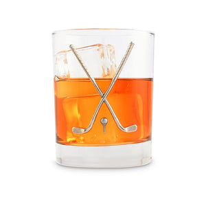 Vagabond House Golf Golf Club Double Old Fashioned Glass