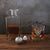 Vagabond House Golf Golf Decanter Set with Pair Glasses