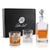 Vagabond House Golf Golf Decanter Set with Pair Glasses
