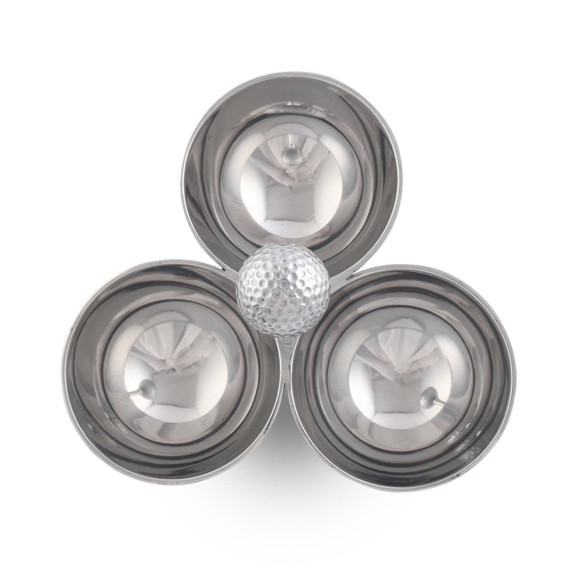 Vagabond House Golf Golf Nut Bowl 3 Section