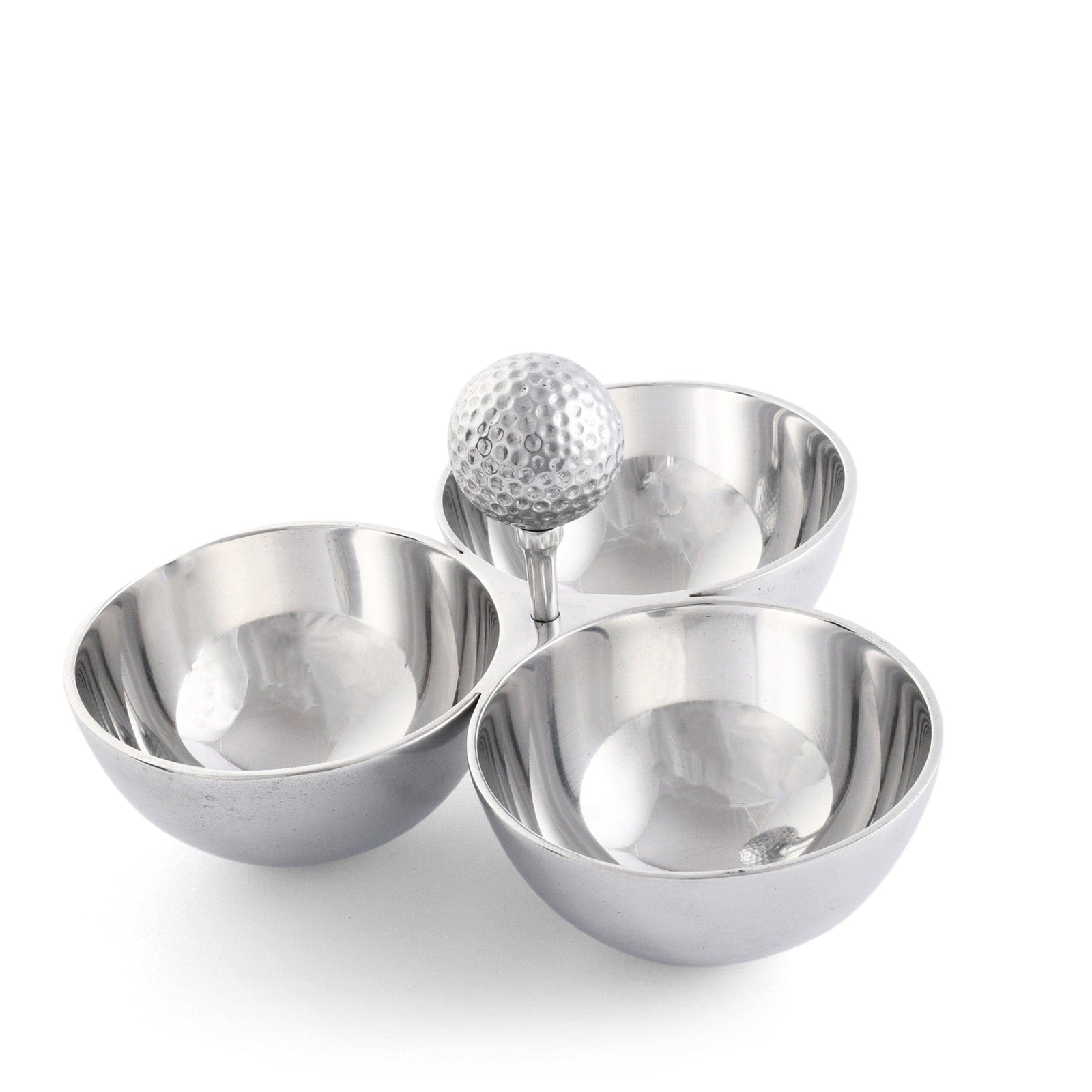 Vagabond House Golf Golf Nut Bowl 3 Section