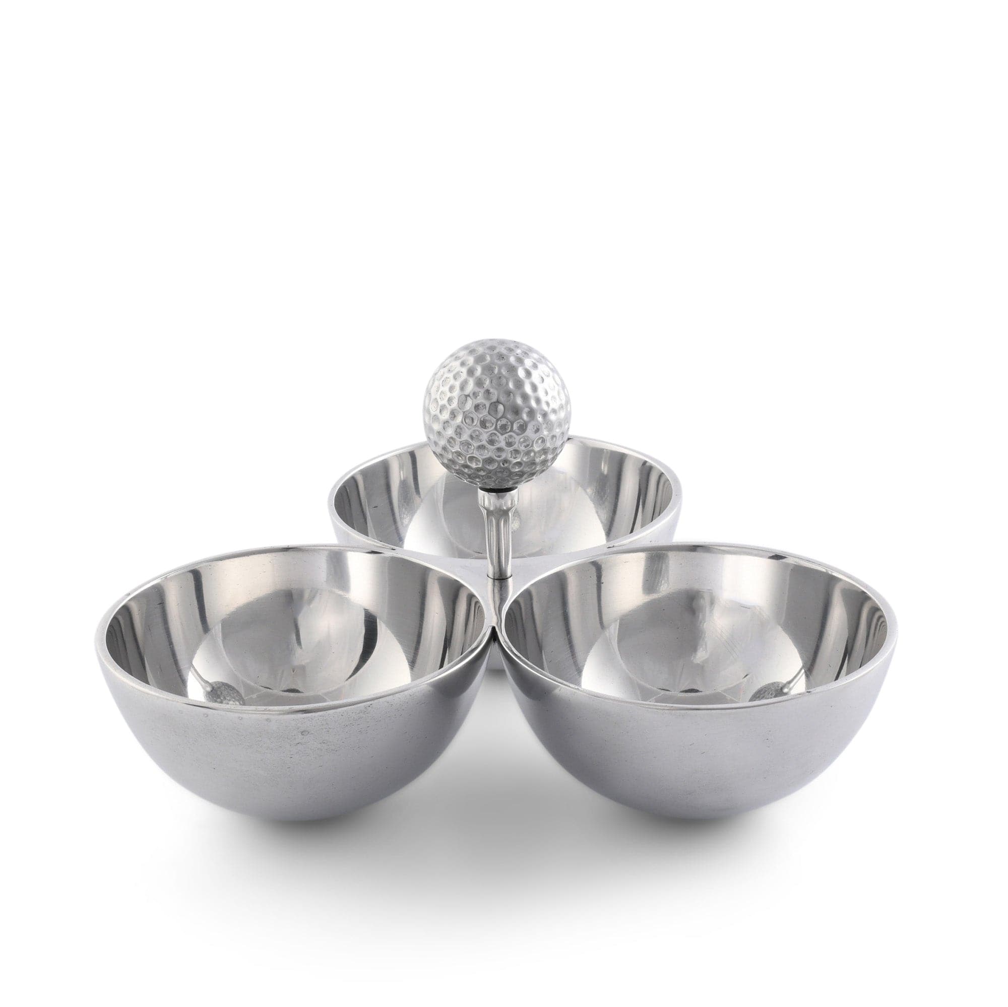 Vagabond House Golf Golf Nut Bowl 3 Section
