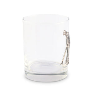 Vagabond House Golf Golfer Double Old Fashioned Glass