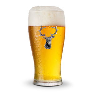 Vagabond House Lodge Style Elk Head Beer Glass