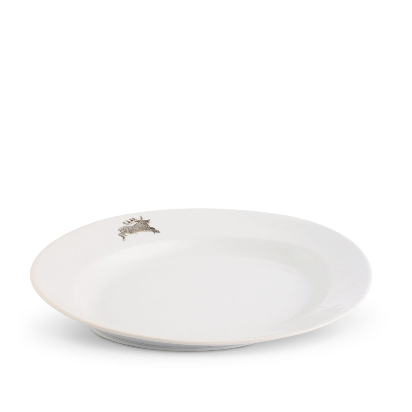 Vagabond House Lodge Style Running Elk Stoneware Serving Tray