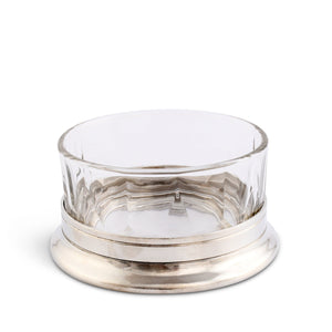 Vagabond House Medici Living Nut Bowl Hatched Glass