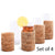 Vagabond House Replacement Drinking Glass Covered with Hand Woven Wicker Rattan - Set of 4