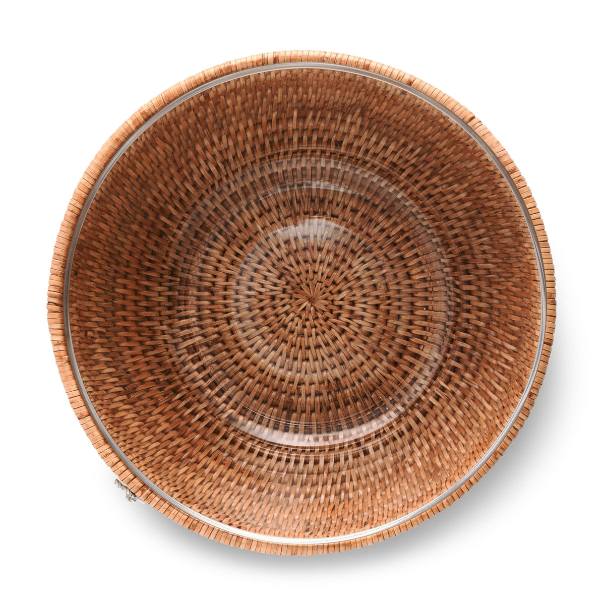 Vagabond House Replacement Hand Woven Serving Bowl Rattan