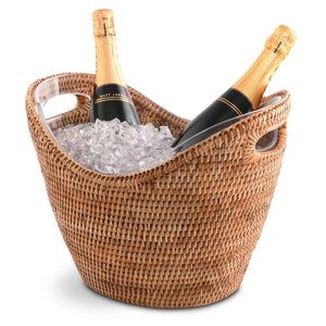 Vagabond House Replacement Hand Woven Wicker Rattan Champagne / Ice Tub