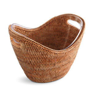 Vagabond House Replacement Hand Woven Wicker Rattan Champagne / Ice Tub