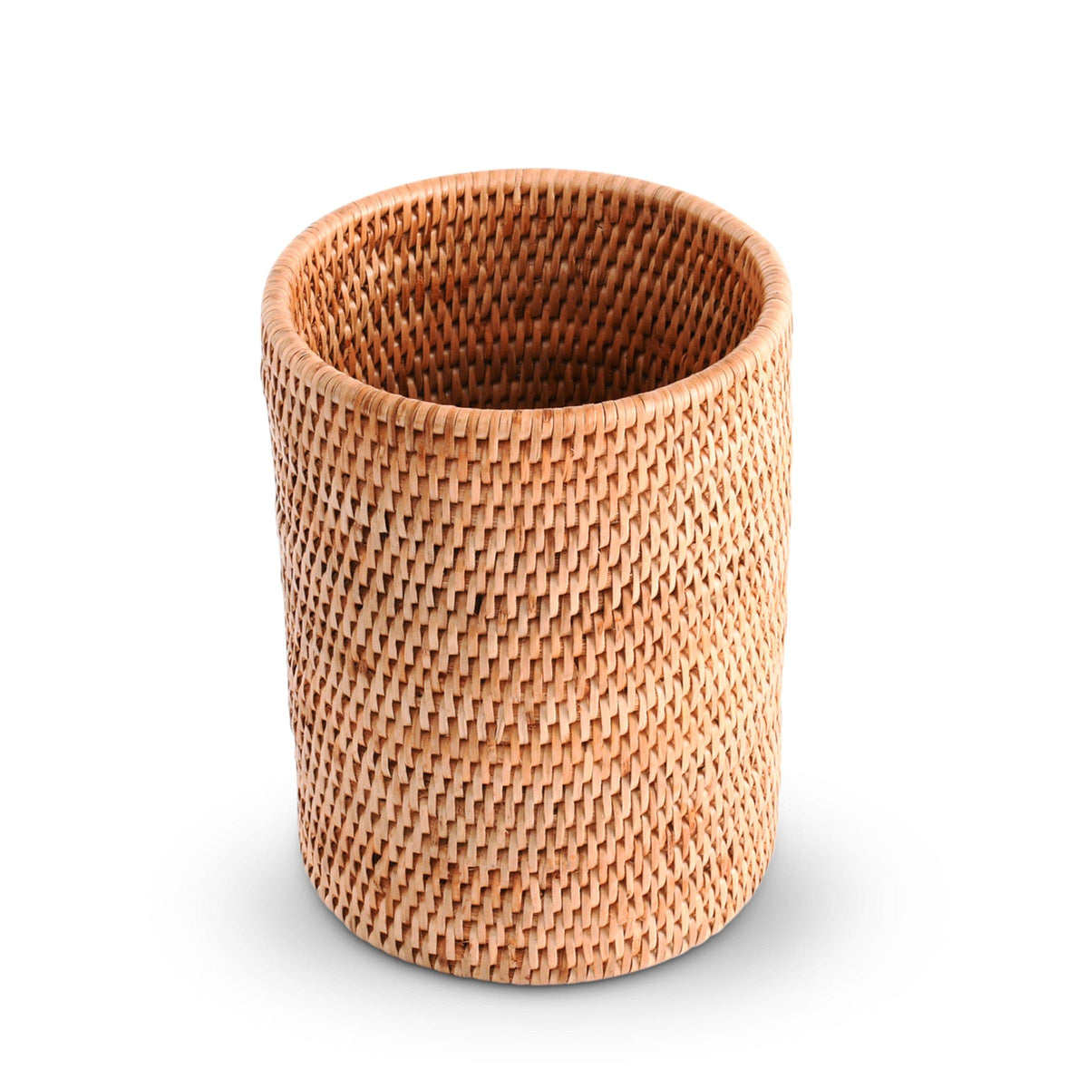 Vagabond House Replacement Hand Woven Wicker Rattan Utensils Holder
