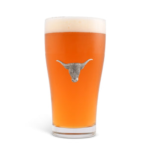 Vagabond House Western Frontier Long  Horn Beer Glass