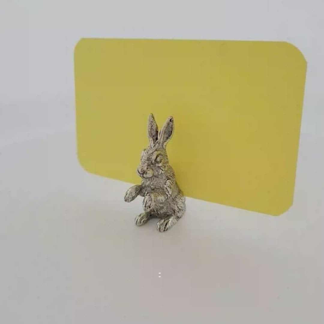 Rabbit Place Card Holder