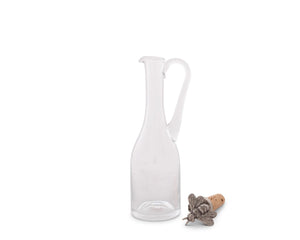Vagabond House Arche of Bees Cruet Bottle with Pewter Bee Cork Stopper