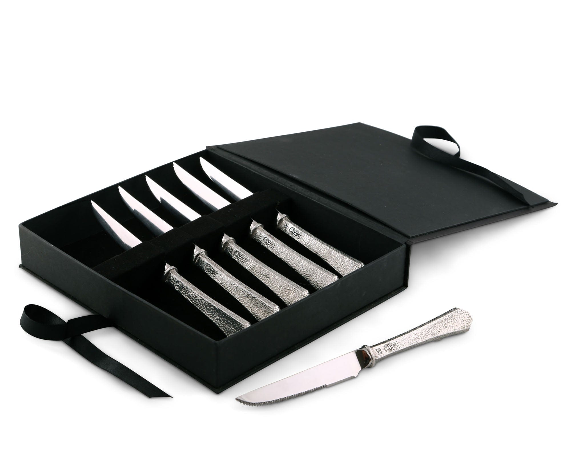 Vagabond House Hammered Steak Knife Set