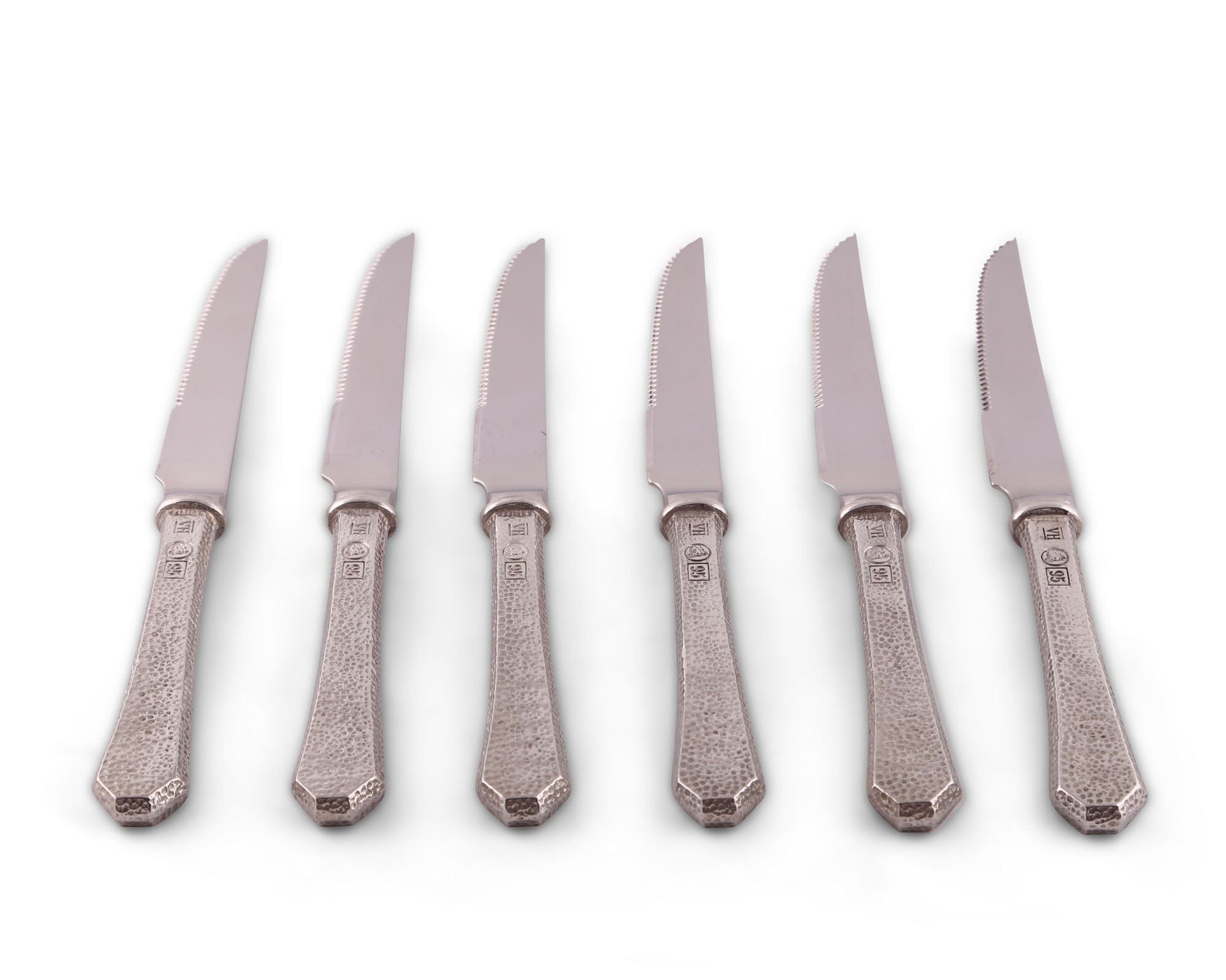 Vagabond House Hammered Steak Knife Set