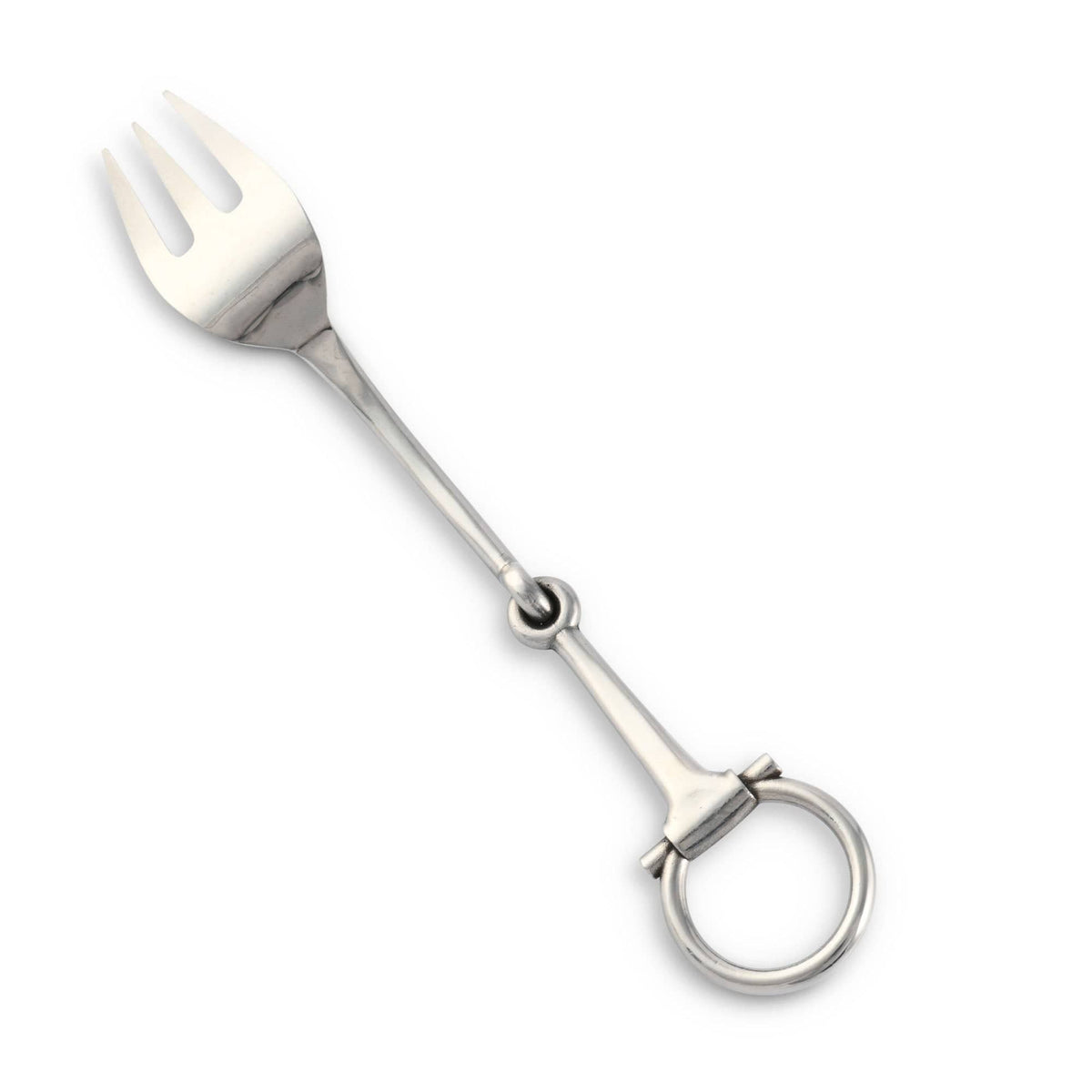 Vagabond House Equestrian Bit Serving Fork - Stainless Steel Matt Silver