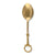 Vagabond House Equestrian Bit Serving Spoon - Stainless Steel Shinny Gold