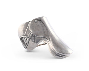 Vagabond House Equestrian English Saddle Napkin Rings