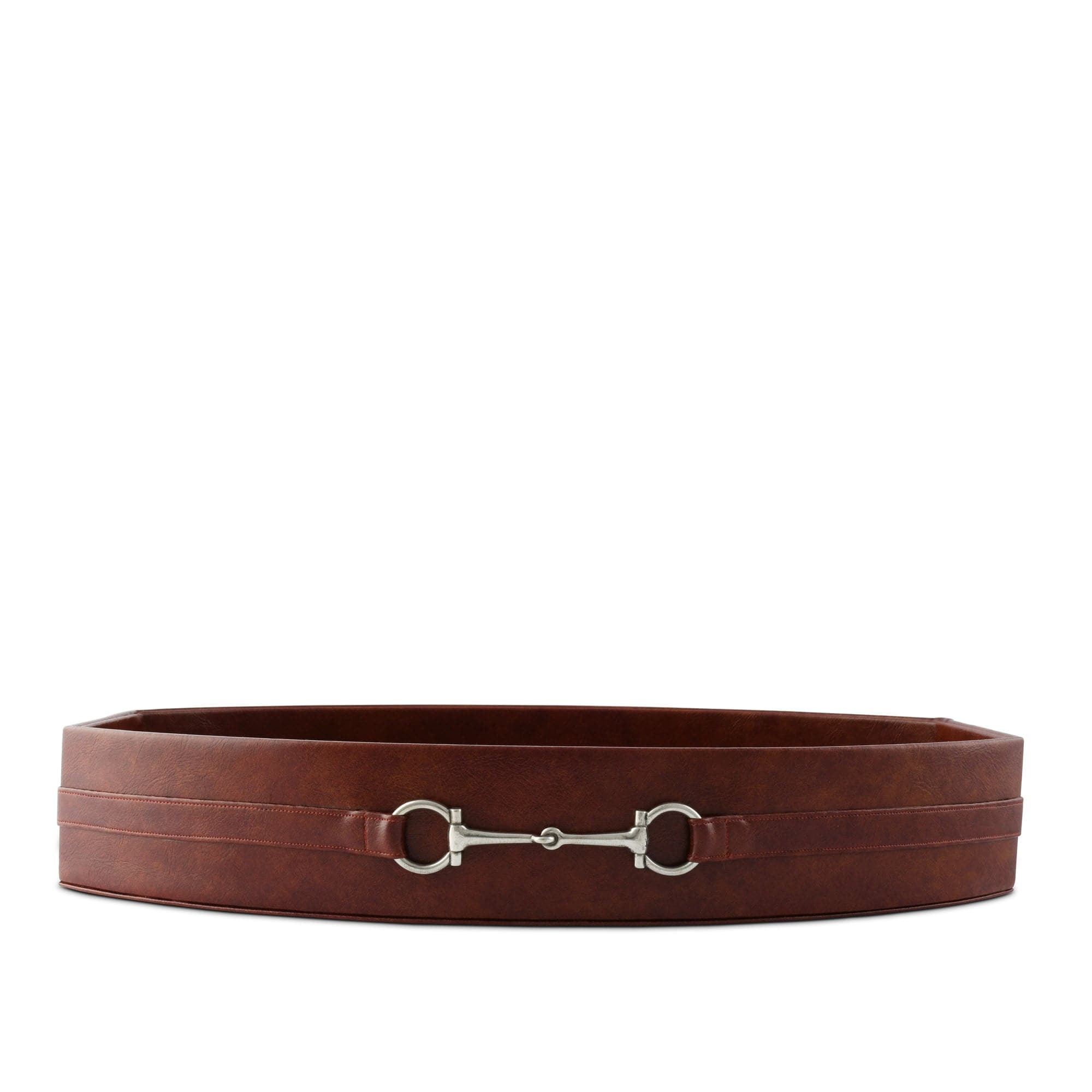 Vagabond House Equestrian Equestrian Horse Bit Leather Tray