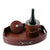 Vagabond House Equestrian Equestrian Horse Bit Leather Tray