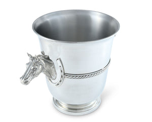 Vagabond House Equestrian Horse Head Champagne Bucket