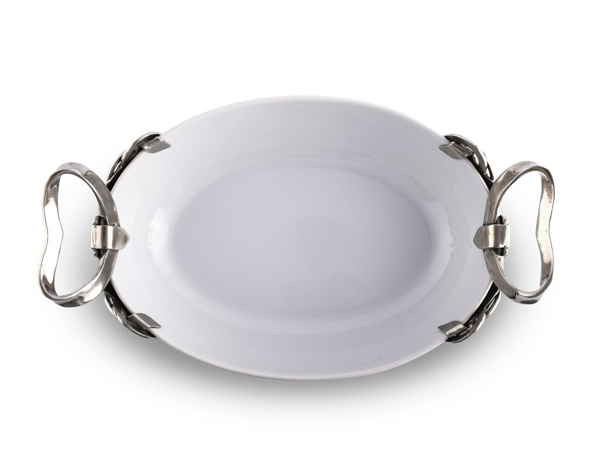 Vagabond House Equestrian Horseshoe &amp; Bit Tray - Small