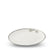 Vagabond House Equestrian Pewter Bit Bone China Round Salad / Dessert Plate Platinum Rim